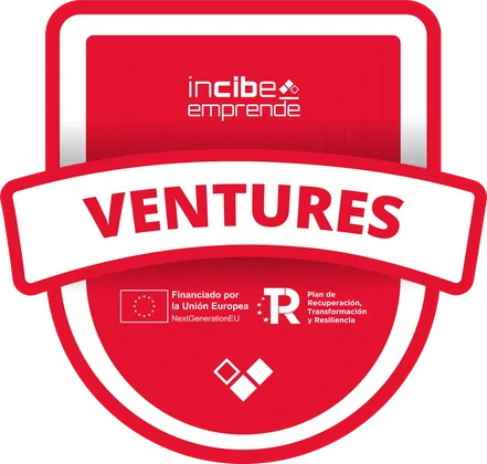 Sello INCIBE Emprende Ventures. Financiado por la Unión Europea — NextGenerationEU. Plan de Recuperación, Transformación y Resiliencia.